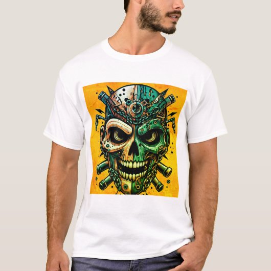 Tribal Skull-Collectie T-shirt (Voorkant)