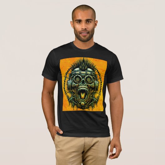 Tribal Skull-Collectie T-shirt (Voorkant volledig)