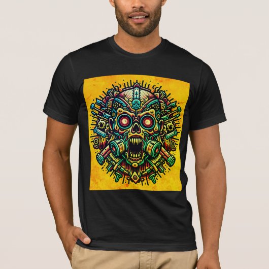 Tribal Skull-Collectie T-shirt (Voorkant)