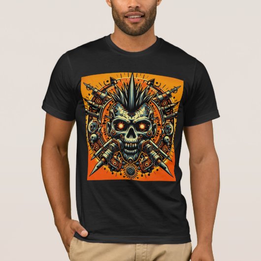Tribal Skull-Collectie T-shirt (Voorkant)