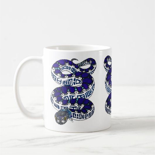 Tribal Snake Koffiemok (Links)