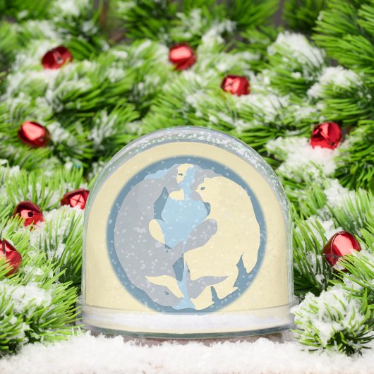 Tribal Snow Globe Custom Spirit Nature Snow Globes Sneeuwbol (Kerstmis)