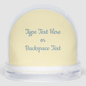 Tribal Snow Globe Custom Spirit Nature Snow Globes Sneeuwbol (Achterkant)