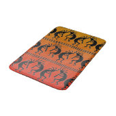 Tribal Southwestern Design Kokopelli Badmat (Gekanteld)
