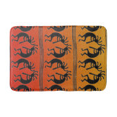 Tribal Southwestern Design Kokopelli Badmat (Voorkant)
