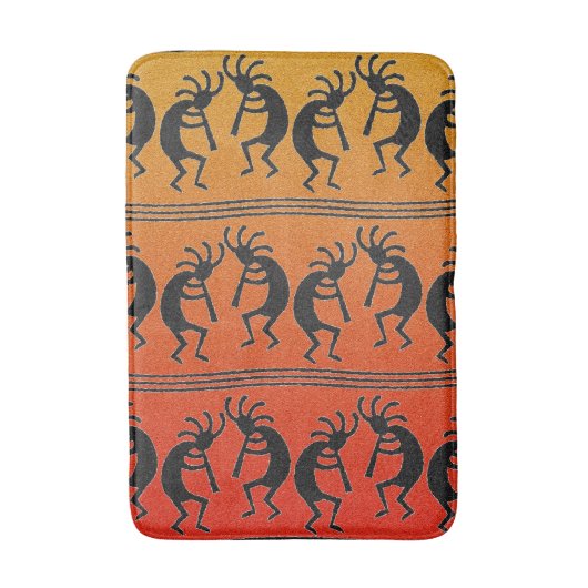 Tribal Southwestern Design Kokopelli Badmat (Voorkant Verticaal)