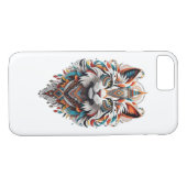 Tribal spirit cat logo Case-Mate iPhone case (Achterkant (Horizontaal))