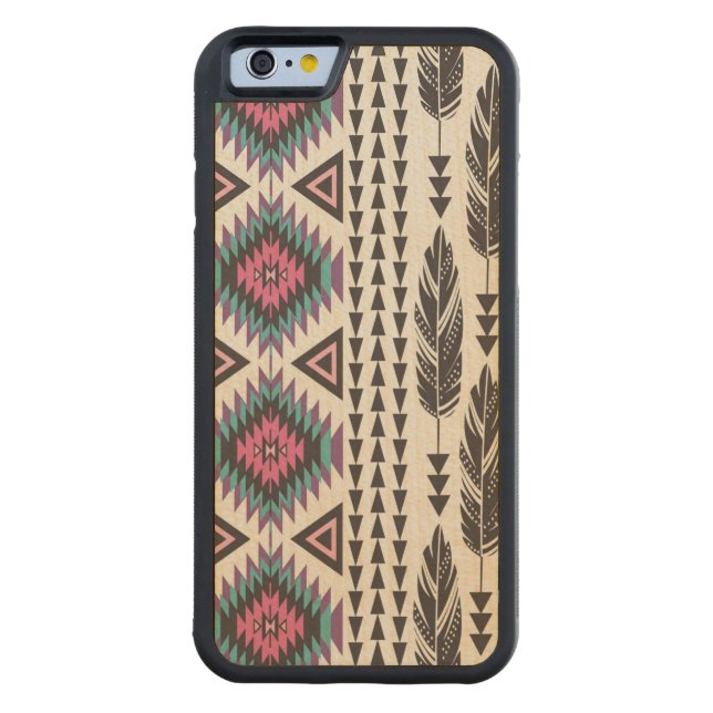 Tribal Spirit Maple Wood iPhone 6 Hoesje (Achterkant)