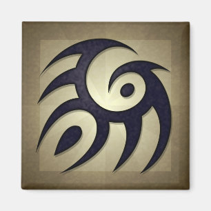 Tribal Spirit Square Magnet