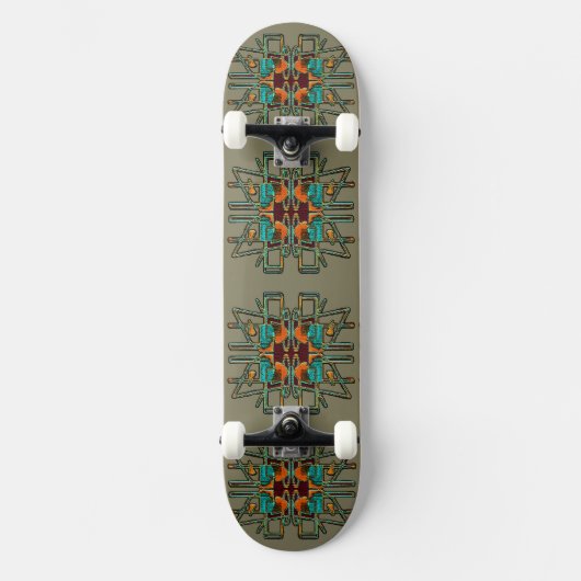 Tribal Star Skateboard (Voorkant)