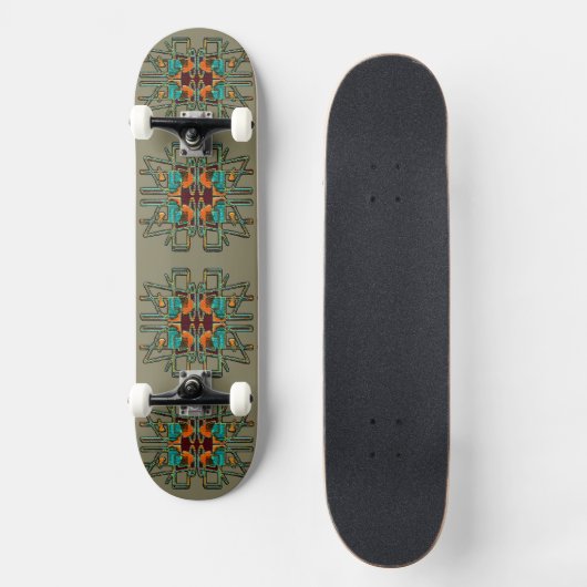 Tribal Star Skateboard (Voorkant)