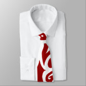 Tribal Stropdas Maroon (Gebonden)