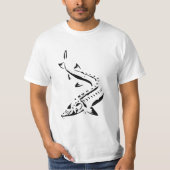 Tribal Sturgeon T T-shirt (Voorkant)