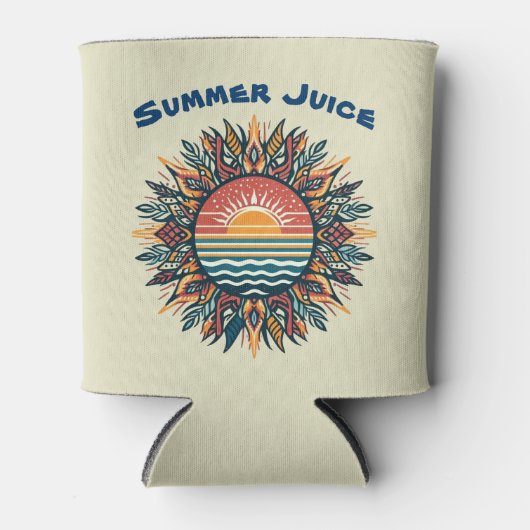 Tribal Summer Sun Blikjeskoeler (Voorkant)