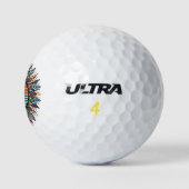Tribal Summer Sun Golfballen (Logo)