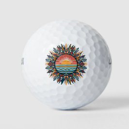 Tribal Summer Sun Golfballen