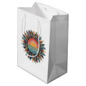 Tribal Summer Sun Medium Cadeauzakje (Achterkant Gekanteld)