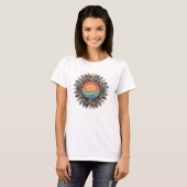 Tribal Summer Sun T-shirt (Voorkant volledig)