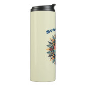 Tribal Summer Sun Thermosbeker (Gedraaid links)