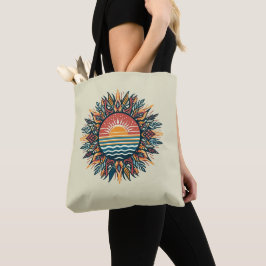 Tribal Summer Sun Tote Bag