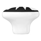 Tribal Sun en Rays 2 Keramische Knop (Zijkant)