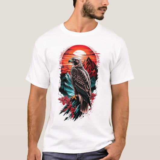Tribal Sun Grafische T-shirt (Voorkant)