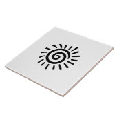 Tribal Sun Tegeltje (Zijkant)