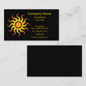 Tribal Sun Visitekaartje (Voorkant / Achterkant)