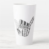 Tribal, Surf is op Latte Mok (Voorkant)