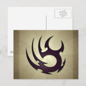 Tribal Talons Briefkaart (Voorkant / Achterkant)