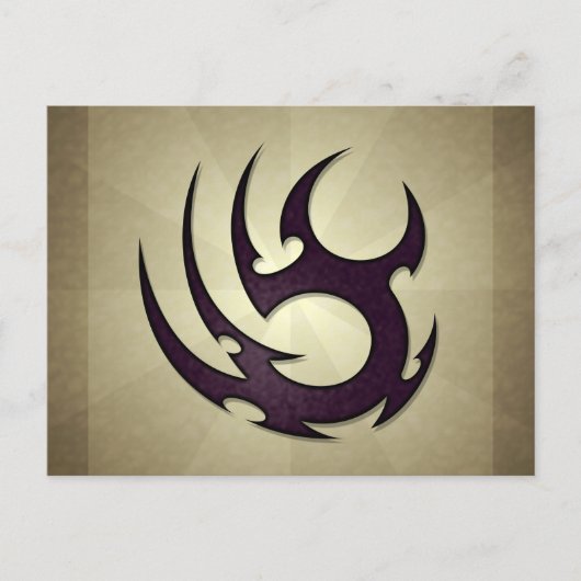 Tribal Talons Briefkaart (Voorkant)