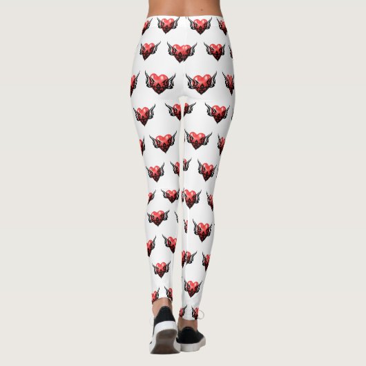 Tribal Tattoo Art Leggings (Achterkant)