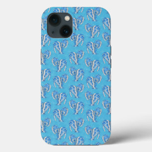 Tribal Tattoo Manatees Ocean Blue Case-Mate iPhone Case
