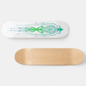 Tribal Tattoo Octopus Squid Persoonlijk Skateboard (Horizontaal)