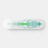 Tribal Tattoo Octopus Squid Persoonlijk Skateboard (Horizontaal)