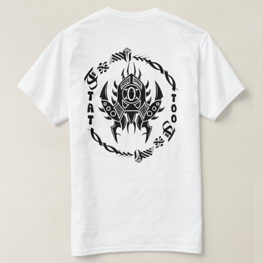 Tribal Tattoo T-Shirt (Design achterkant)