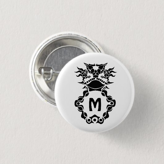 Tribal Texas Horned Lizard Toad Pride Ronde Button 3,2 Cm (Voorkant /achterkant)