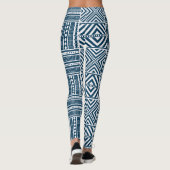 Tribal Textiel Patroon Leggings (Achterkant)