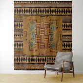 "Tribal Threads: Infuse Your Space with Culture" Wandkleed (In situ)