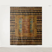 "Tribal Threads: Infuse Your Space with Culture" Wandkleed (Voorkant)