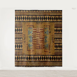 "Tribal Threads: Infuse Your Space with Culture" Wandkleed