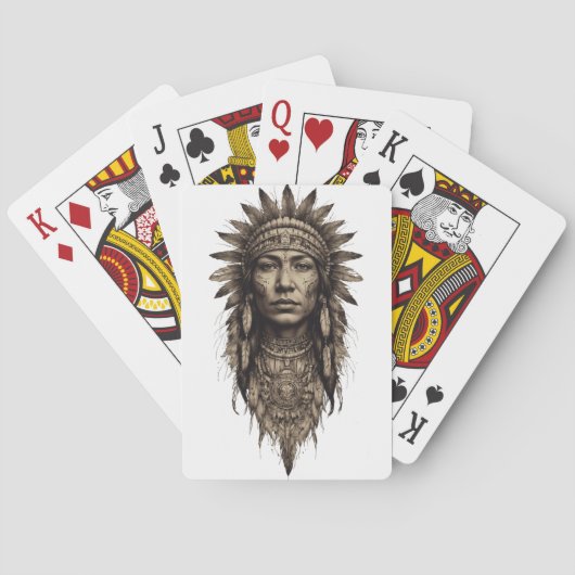 Tribal Threads Pokerkaarten (Achterkant)