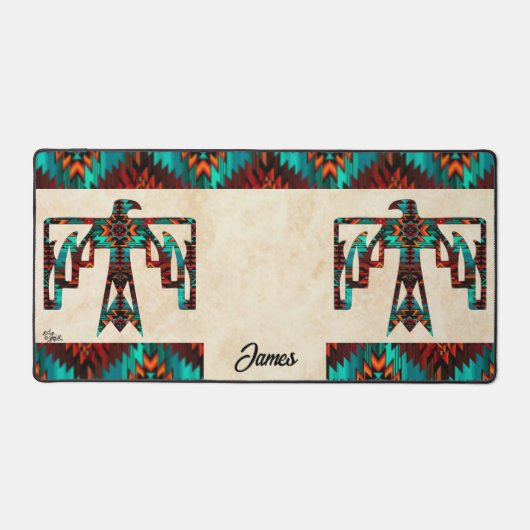 Tribal Thunderbird Bureaumat (Voorkant)