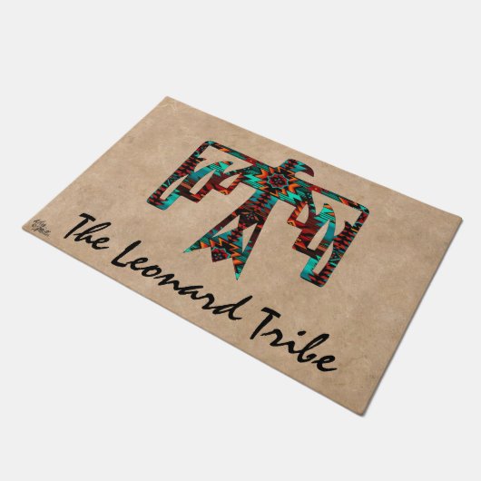 Tribal Thunderbird Doormat Deurmat (Schuin)