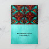 Tribal Thunderbird Holiday Card Feestdagen Kaart (Binnen)