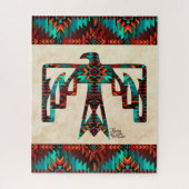 Tribal Thunderbird Jigzaag Puzzle Legpuzzel (Verticaal)