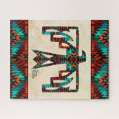 Tribal Thunderbird Jigzaag Puzzle Legpuzzel (Horizontaal)
