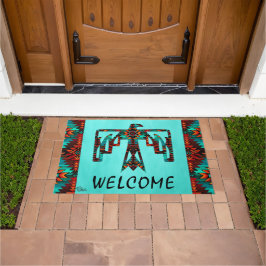 Tribal Thunderbird Welcome Doormat Deurmat