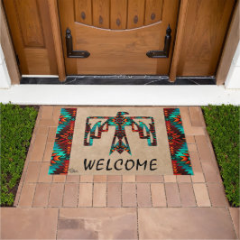 Tribal Thunderbird Welcome Doormat Deurmat
