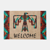 Tribal Thunderbird Welcome Doormat Deurmat (Voorkant)